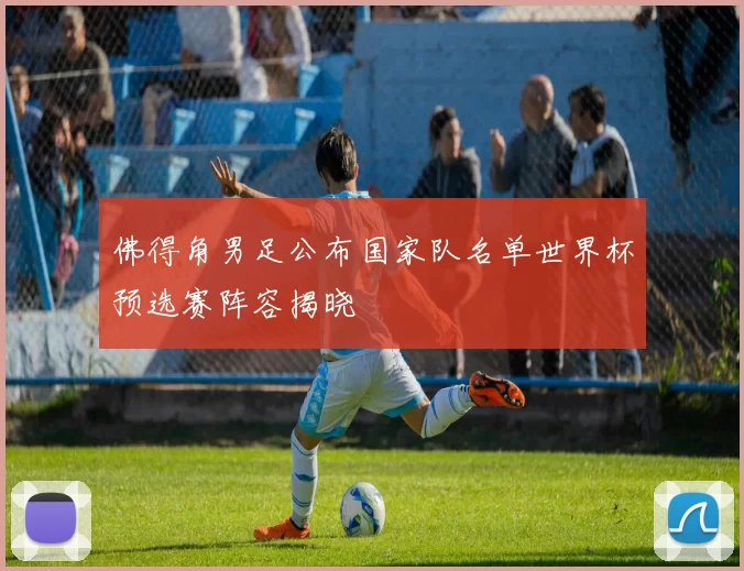 佛得角男足公布国家队名单世界杯预选赛阵容揭晓